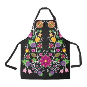 Floral Beadwork-01 Apron