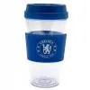 Football Teams Clear Grip Travel Mug