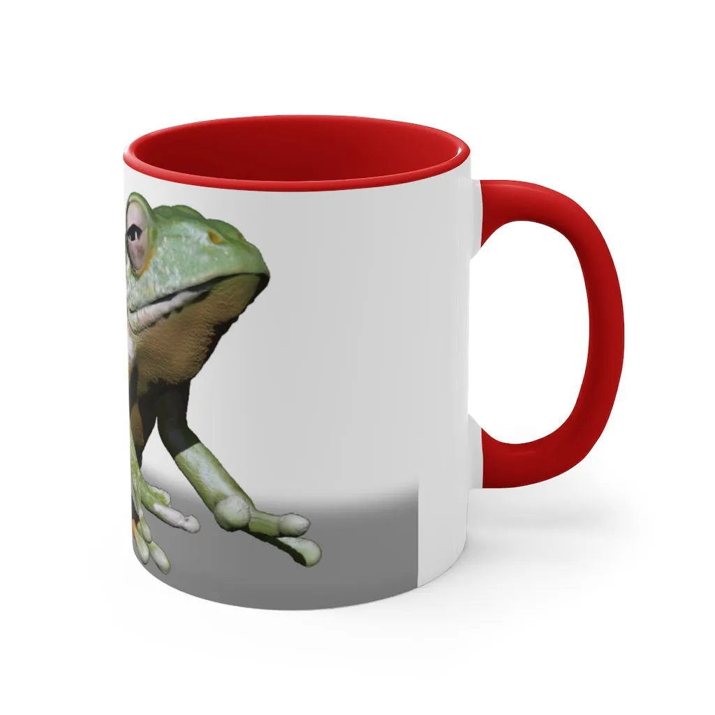 Frog Accent Mug