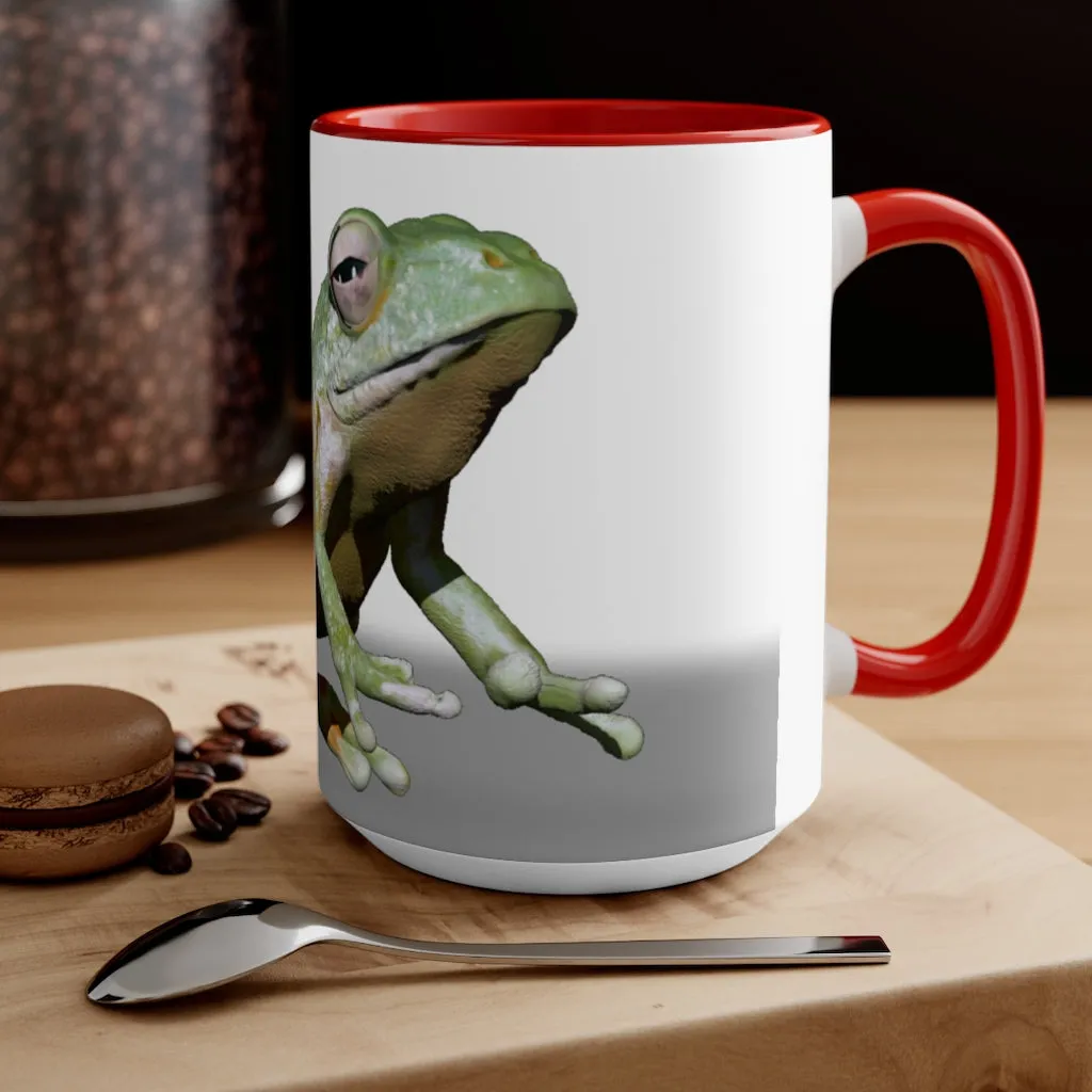 Frog Accent Mug