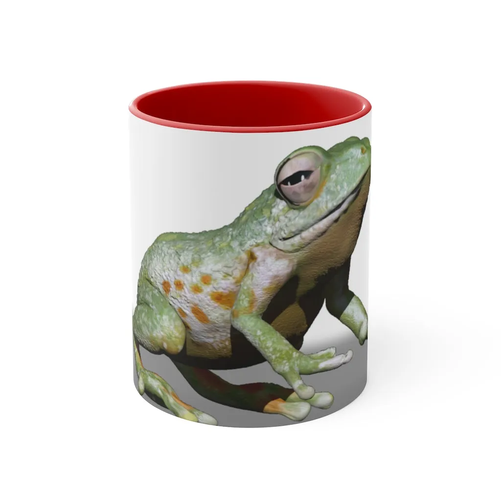 Frog Accent Mug