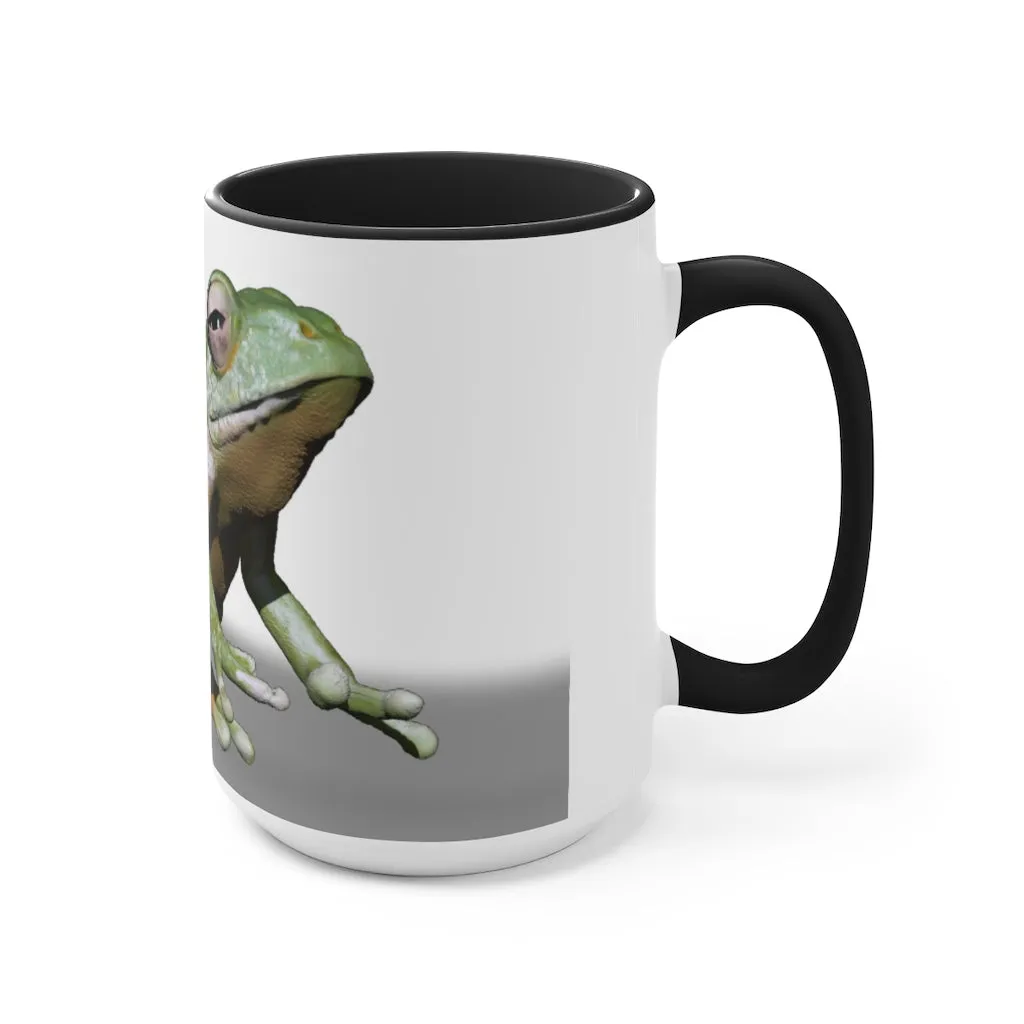 Frog Accent Mug