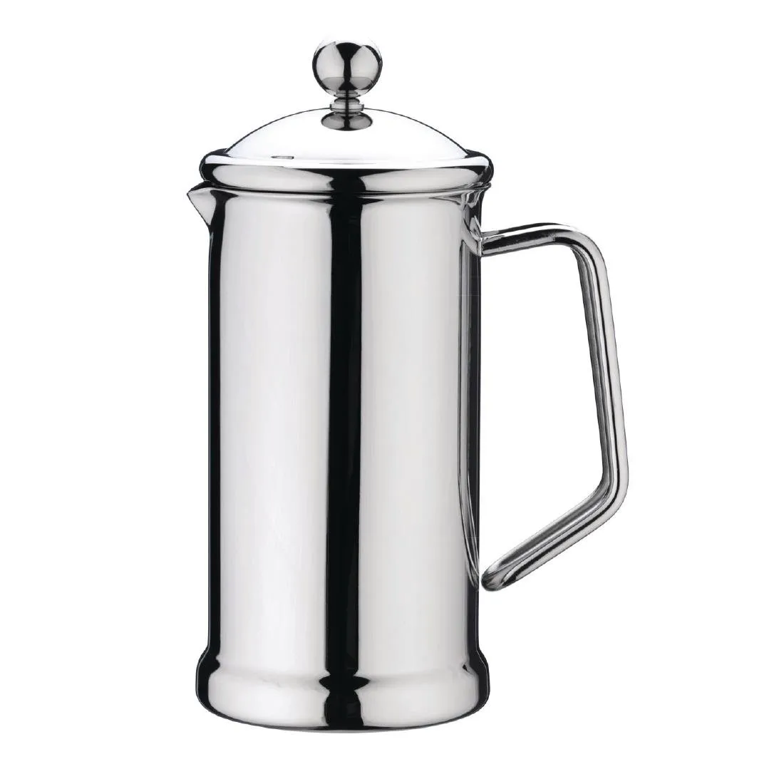 GL649 Polished Stainless Steel Cafetiere 8 Cup