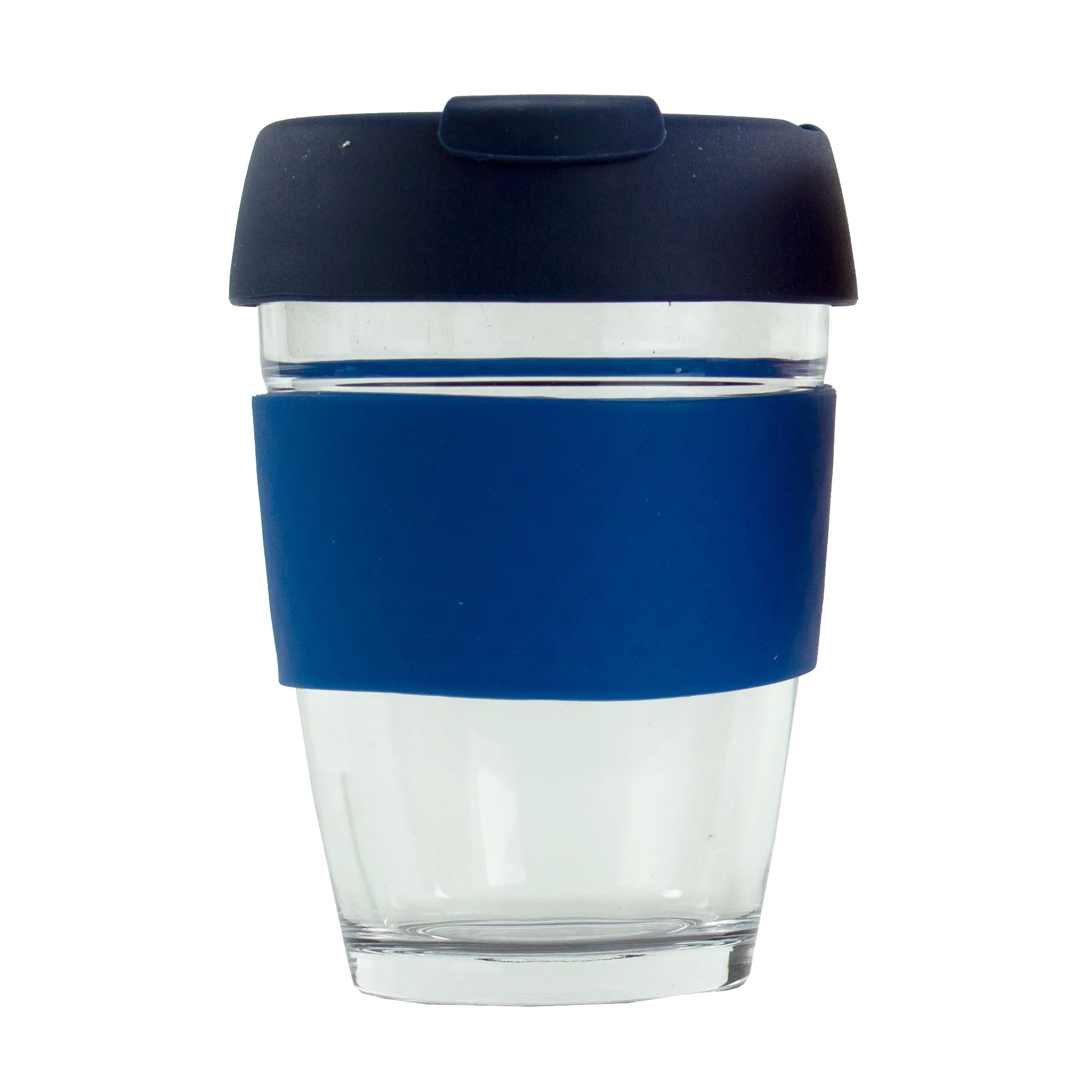 Glass Barista Buddy Cup 2Pc Lid 340ml