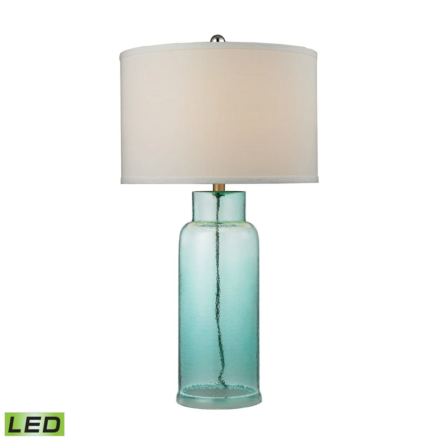 Glass Bottle Table Lamp