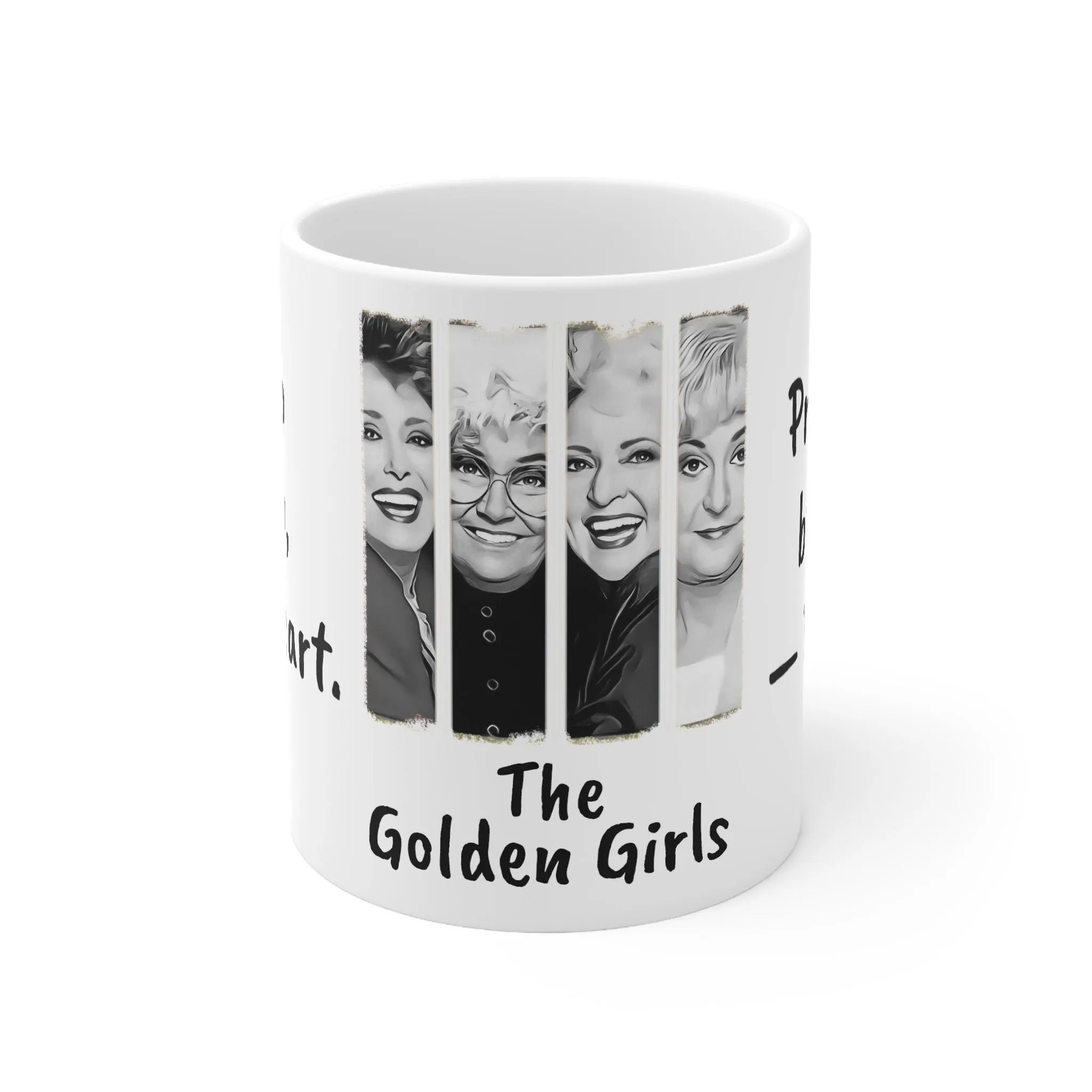 Golden Girls Mug Magic-Normal Pray for brains,Sarcastic Funny Quotes Mug,Gift for mom Dad Christmas/Thanksgiving/Birthday/Graduation