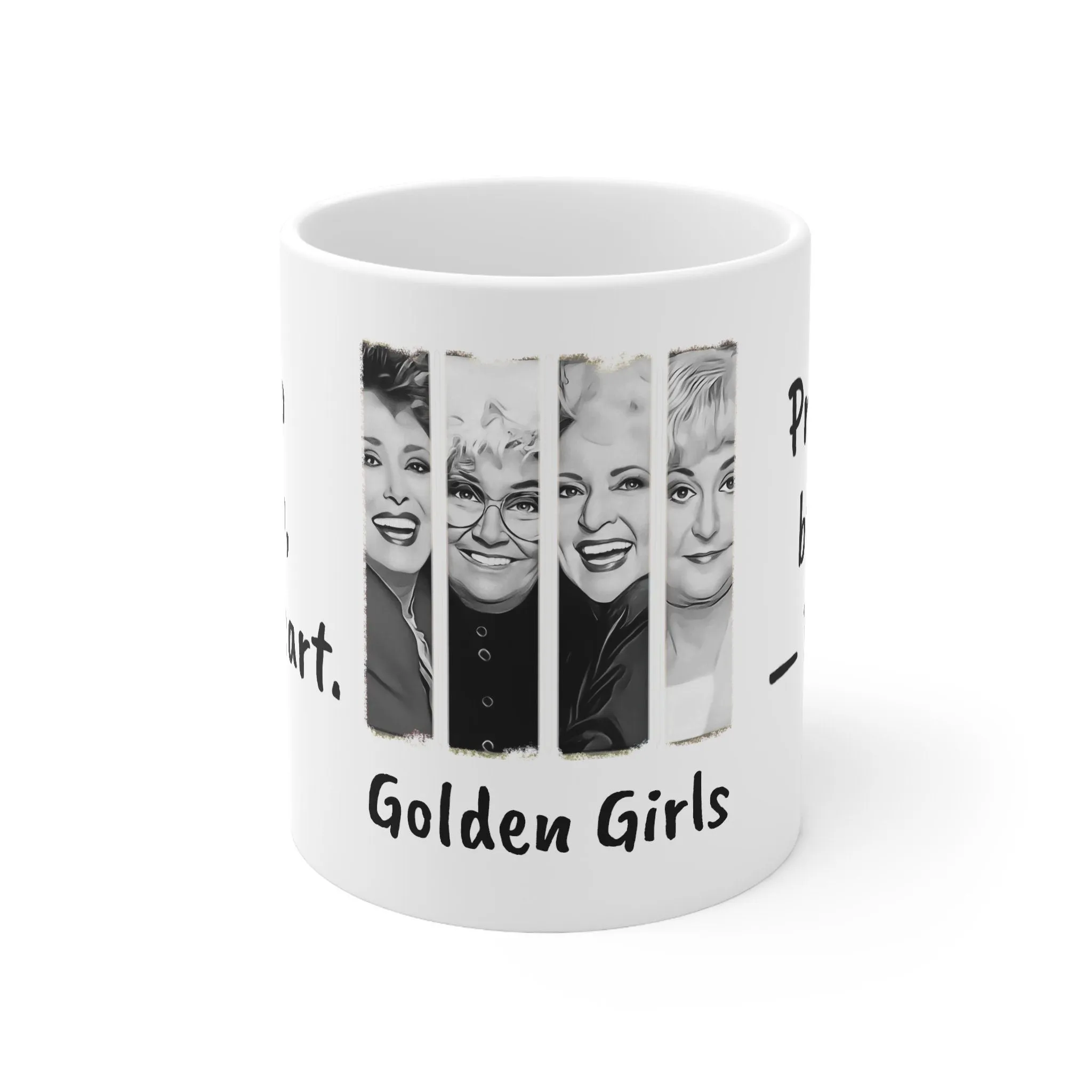 Golden Girls Mug Magic-Normal Pray for brains,Sarcastic Funny Quotes Mug,Gift for mom Dad Christmas/Thanksgiving/Birthday/Graduation