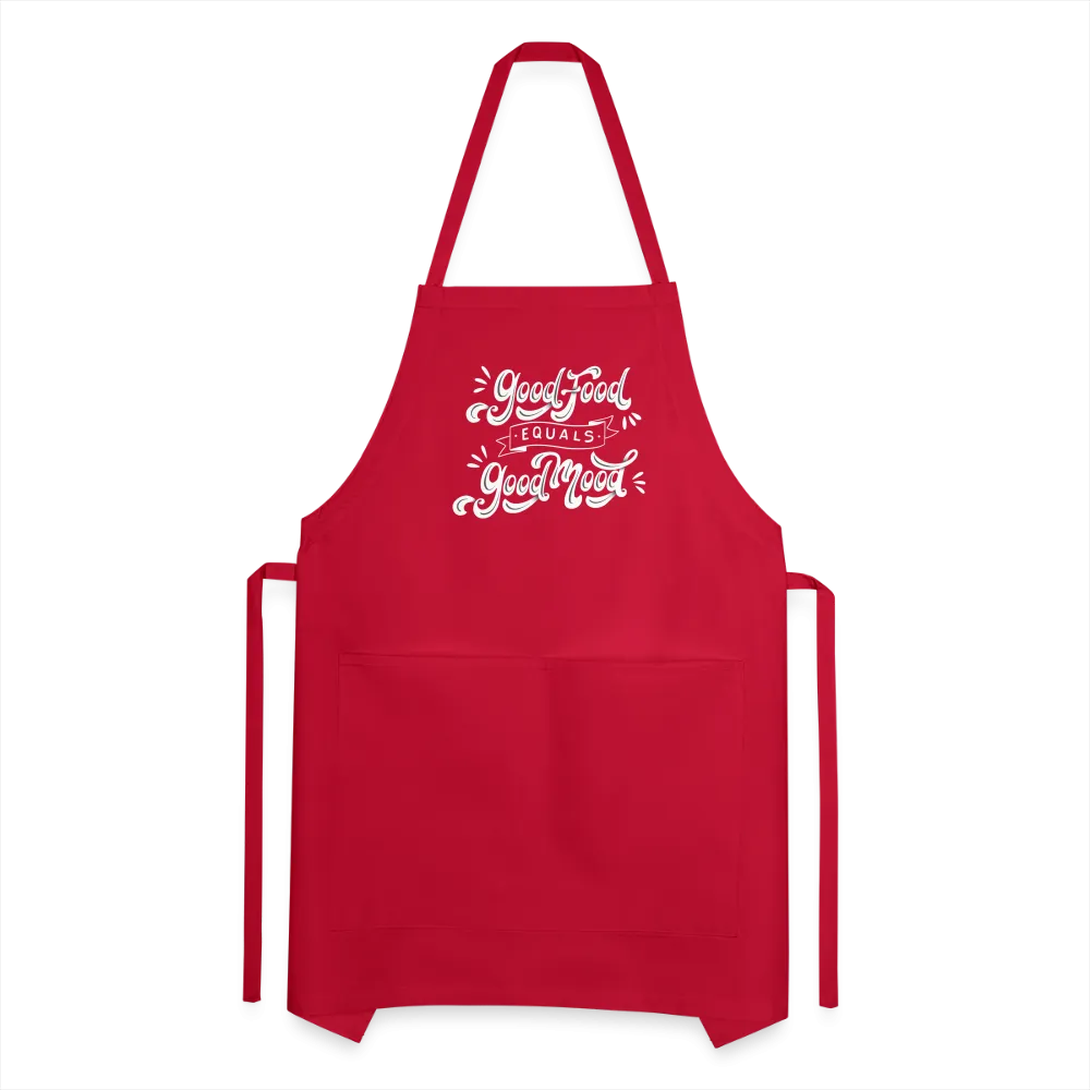 Good Food Good Mood - Adjustable Apron