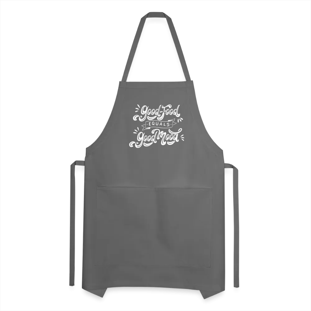 Good Food Good Mood - Adjustable Apron