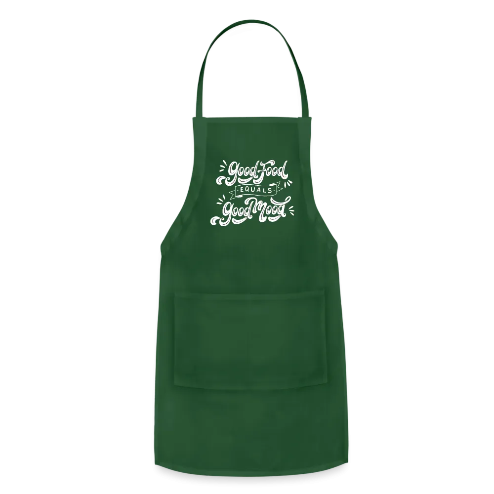 Good Food Good Mood - Adjustable Apron