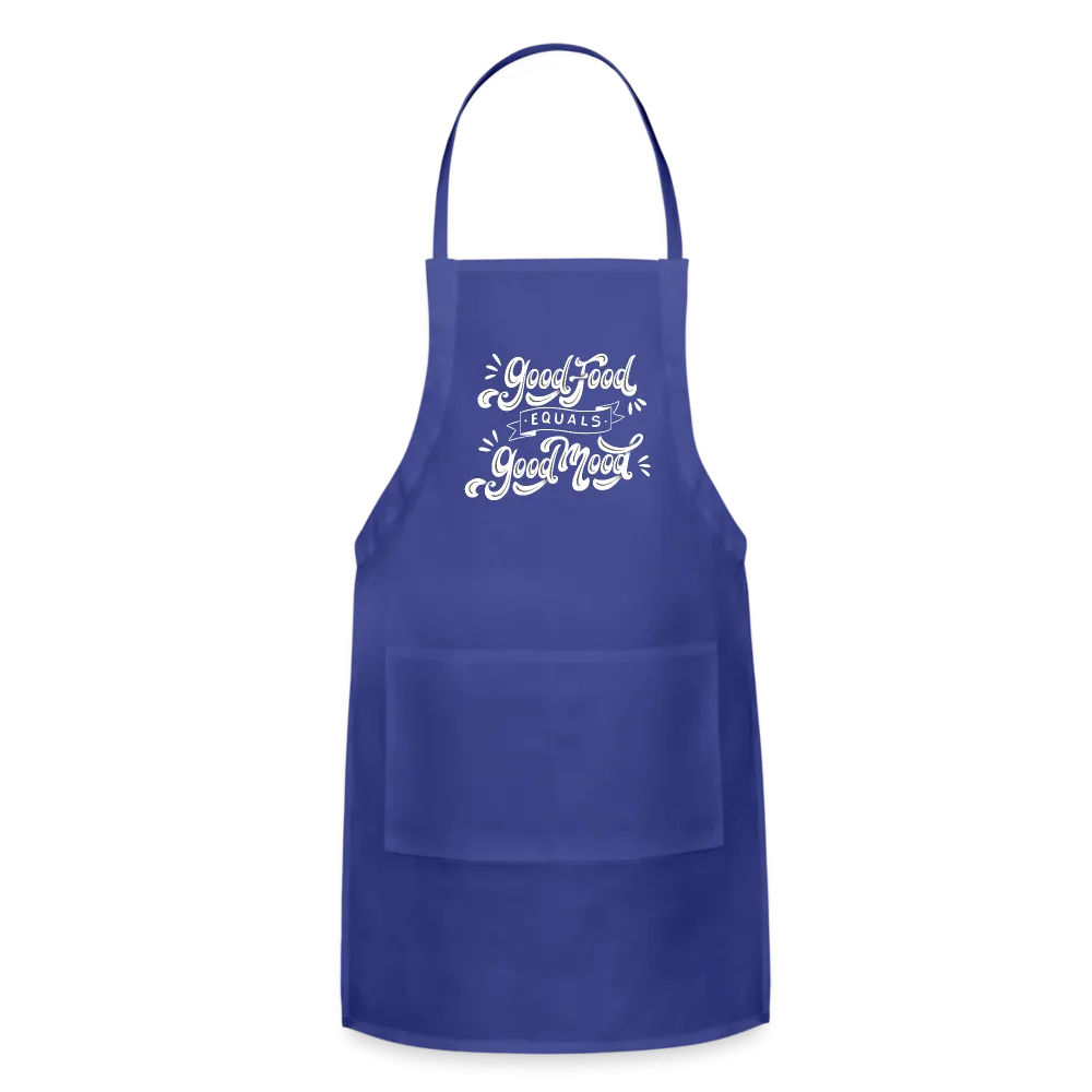 Good Food Good Mood - Adjustable Apron