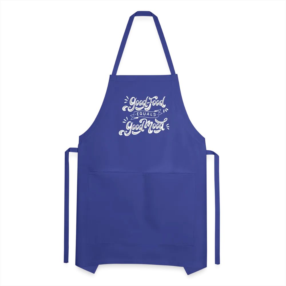 Good Food Good Mood - Adjustable Apron