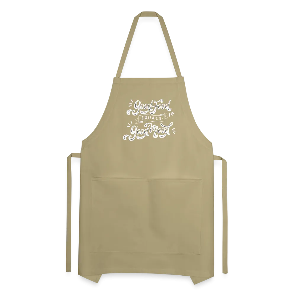 Good Food Good Mood - Adjustable Apron