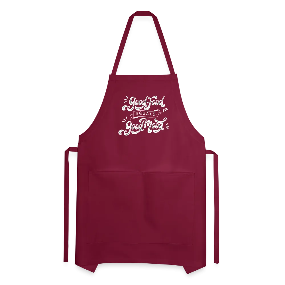 Good Food Good Mood - Adjustable Apron