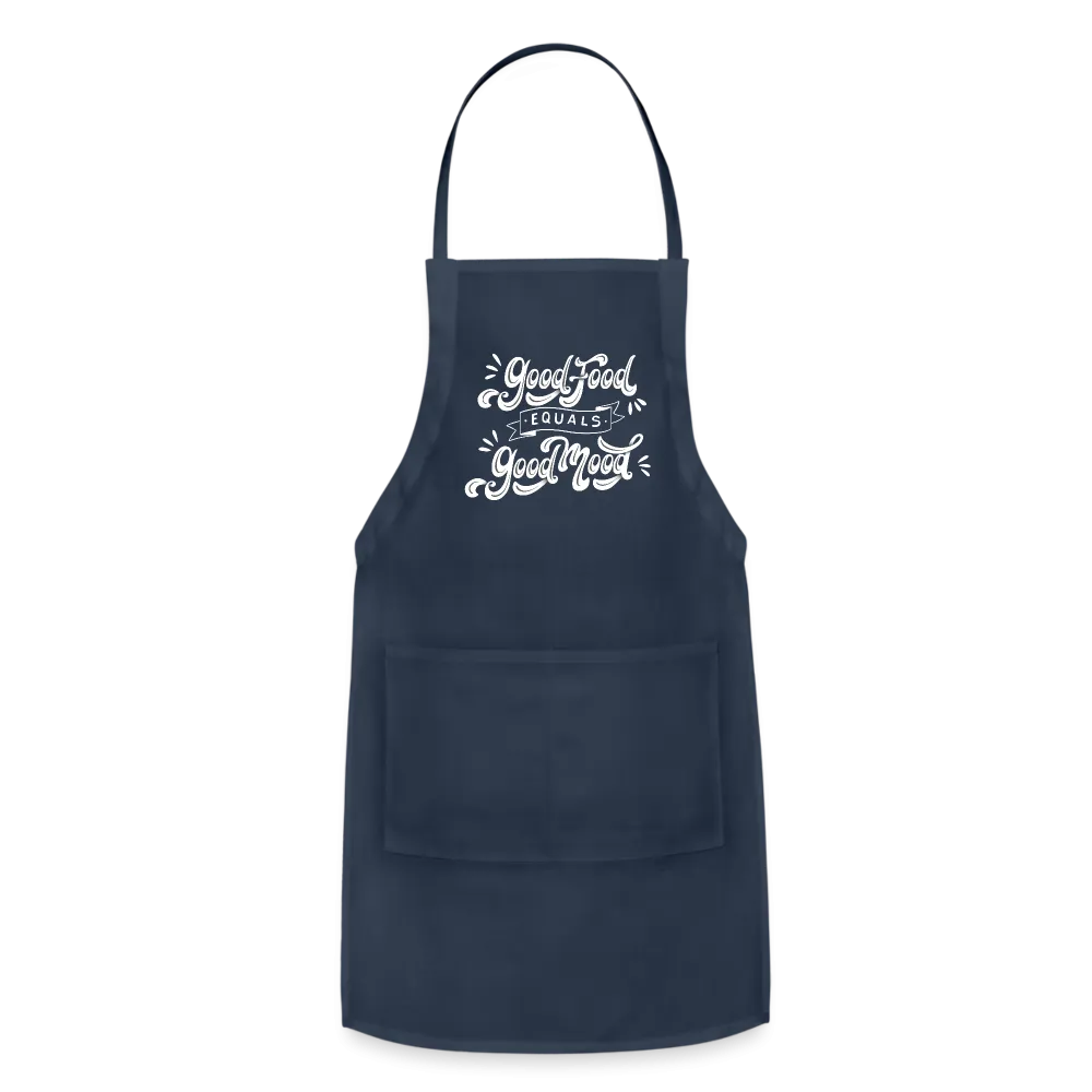 Good Food Good Mood - Adjustable Apron