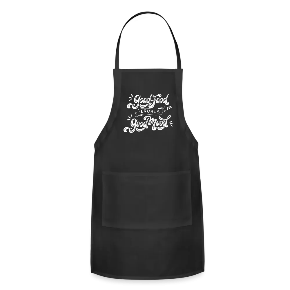 Good Food Good Mood - Adjustable Apron