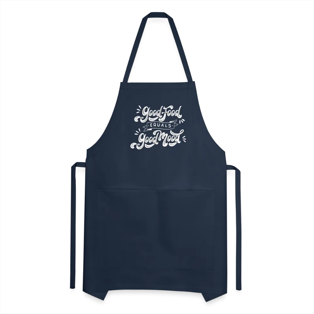 Good Food Good Mood - Adjustable Apron