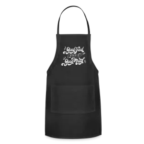 Good Food Good Mood - Adjustable Apron