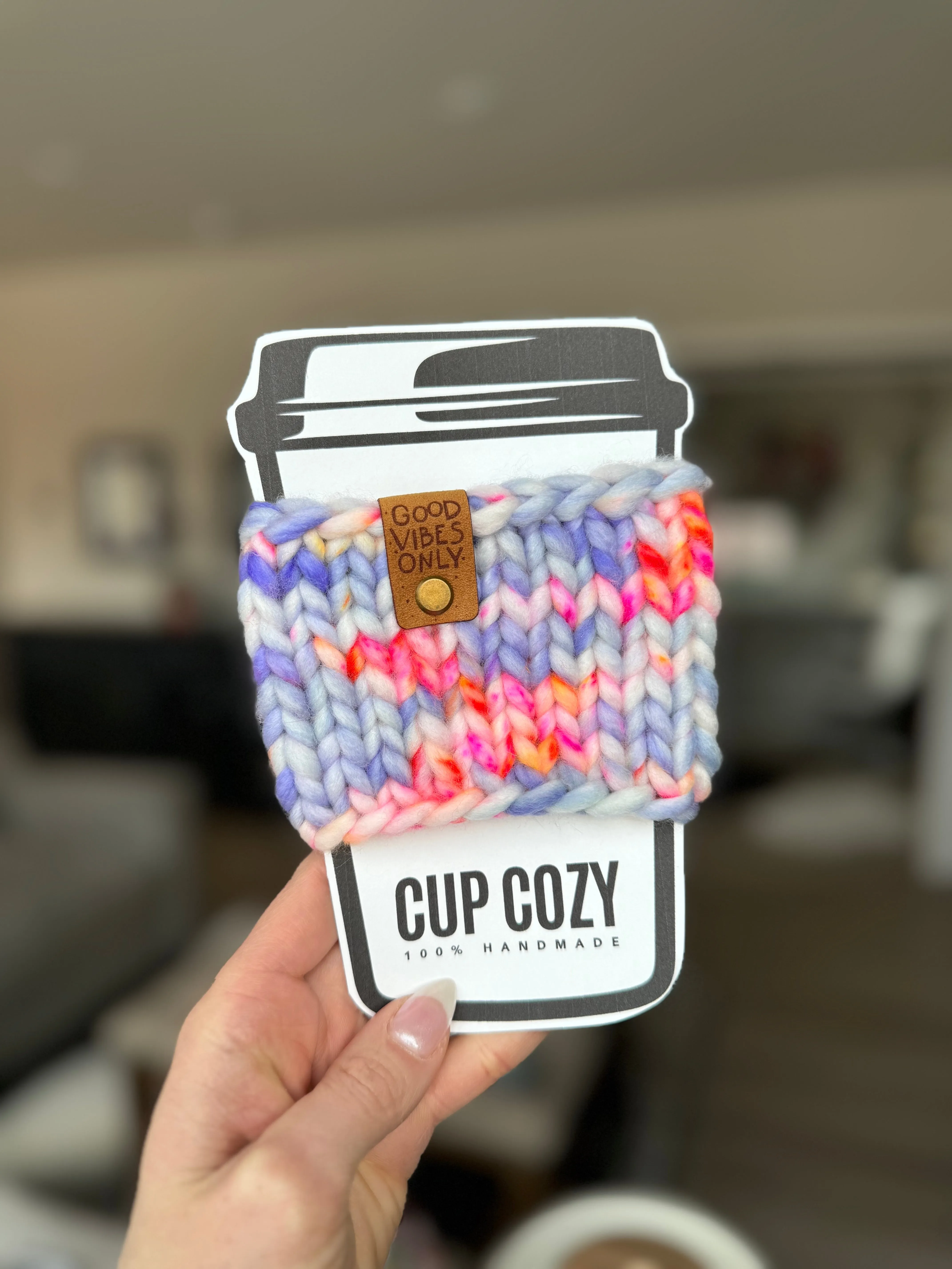 GOOD VIBES ONLY Cup Cozy