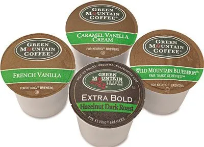 Green Mountain Coffee Flavored Variety Coffee K-Cups 22 Per Box