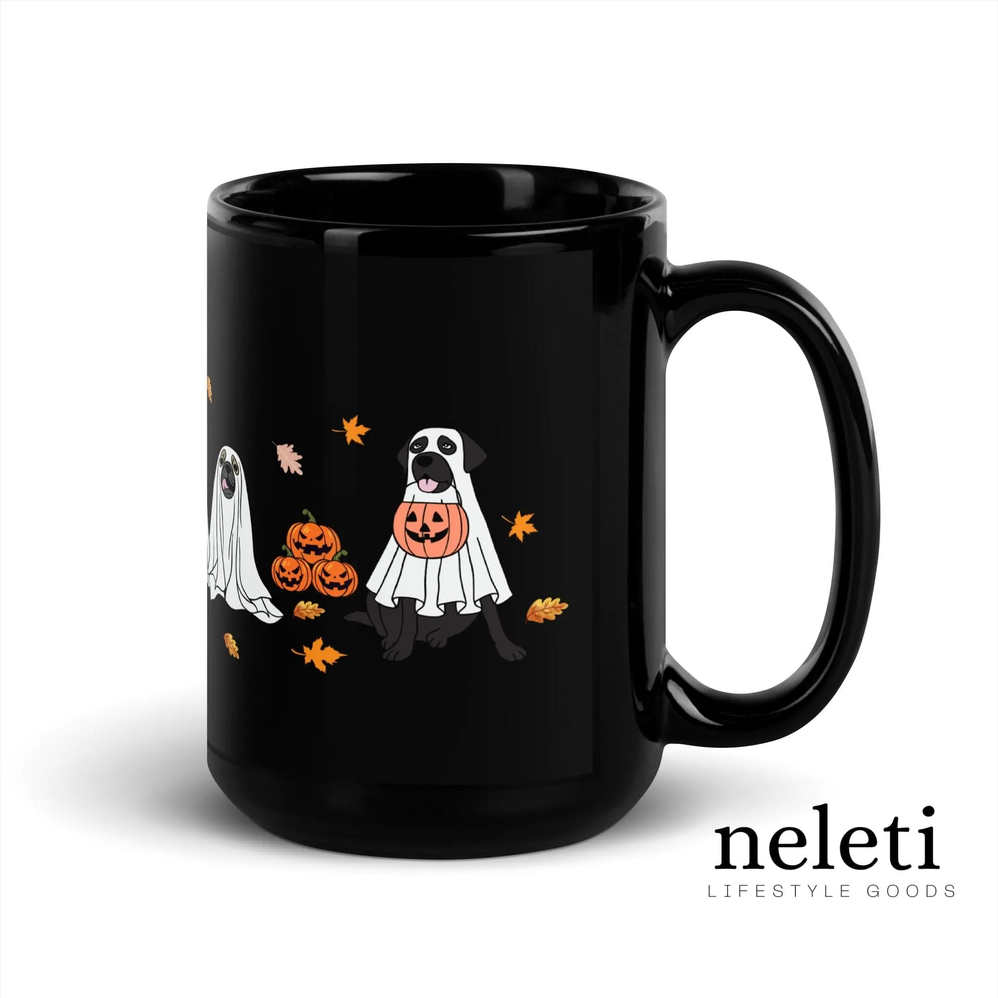 Halloween Mug: Spooky Paws for Dog Lovers