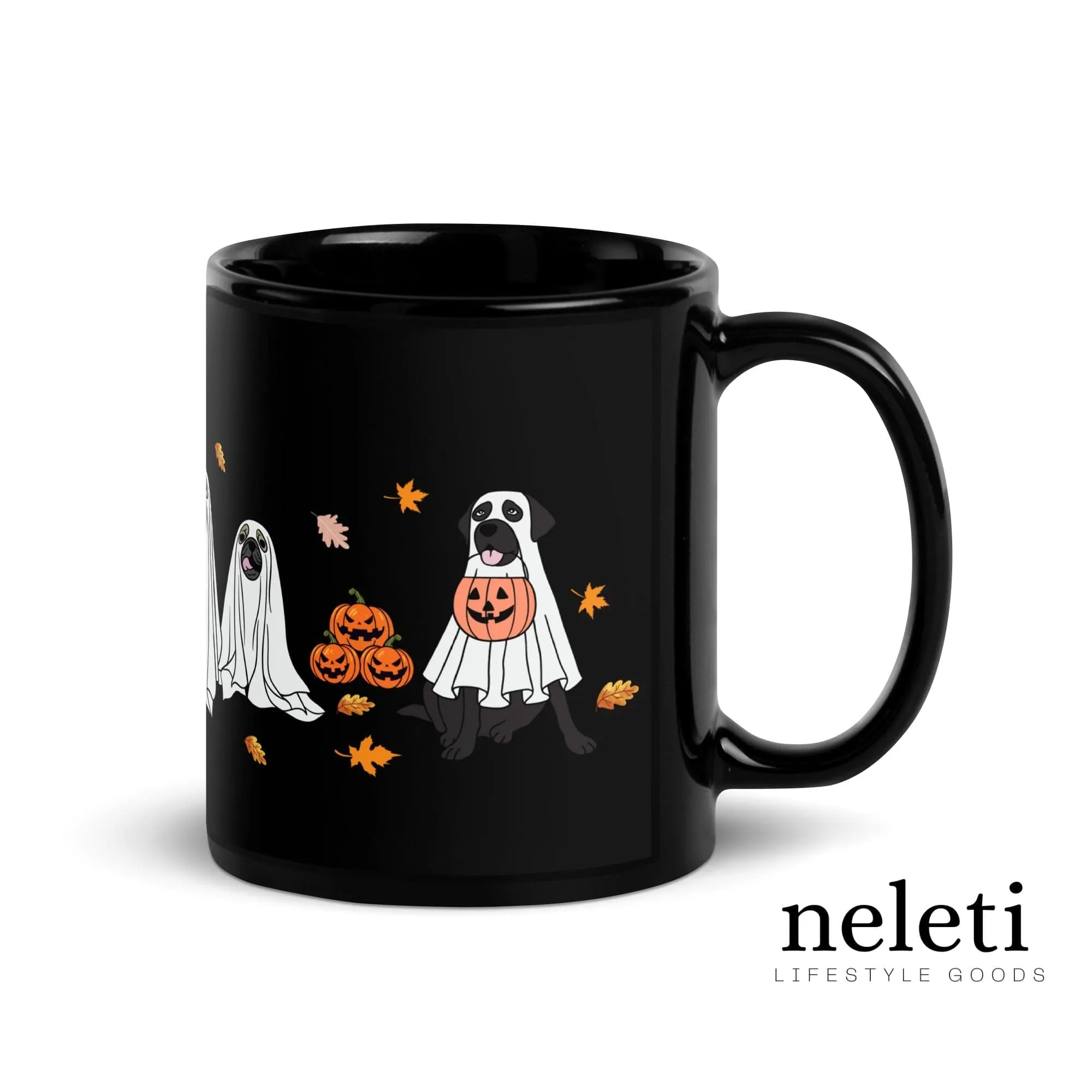 Halloween Mug: Spooky Paws for Dog Lovers