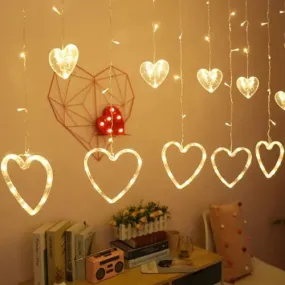 Heart Shape LED Light String , Waterproof Decorative Light for Indoor & Outdoor.