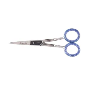 Heritage Cutlery 116 5-5/8'' Machine Embroidery Scissor / xtra bent handle