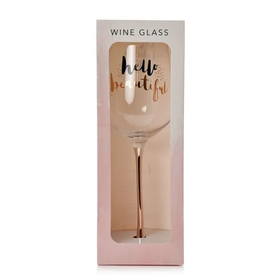 Hotchpotch Luxe Wine Glass - Hello Beautiful