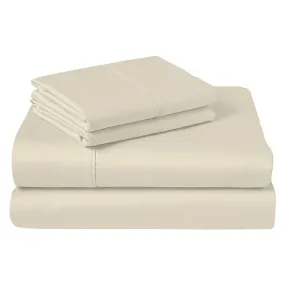 Jenny McLean Style De Vie 1000TC Cotton Sheet Set - Plaster