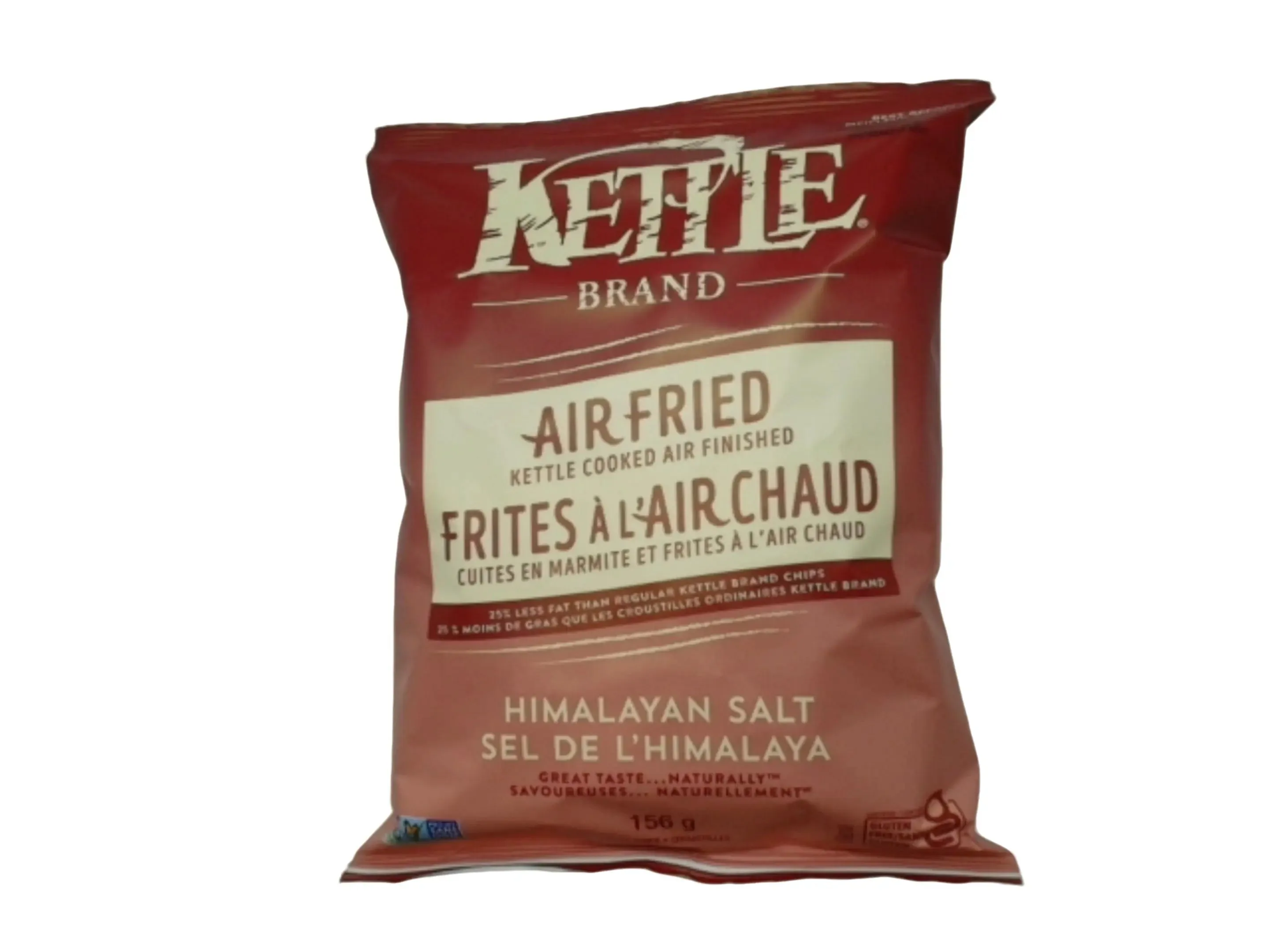 Kettle Air Fried Potato Chips Himalayan Salt Snacks