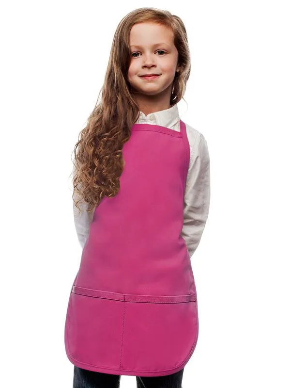 Kid's Bib Apron (2 Pockets)