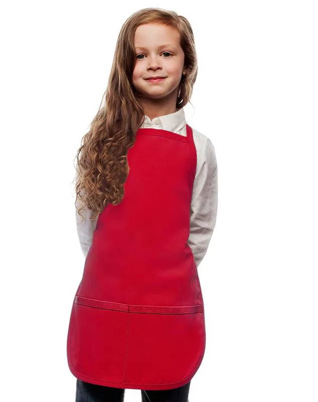 Kid's Bib Apron (2 Pockets)