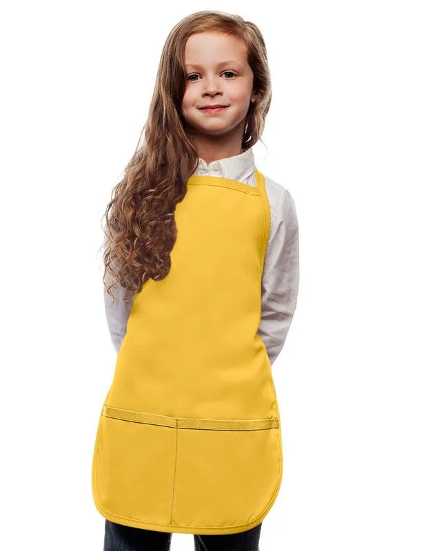 Kid's Bib Apron (2 Pockets)