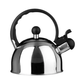 Kitchen Essentials Mirrored Stainless Steel Whistling Kettle - 1.0L