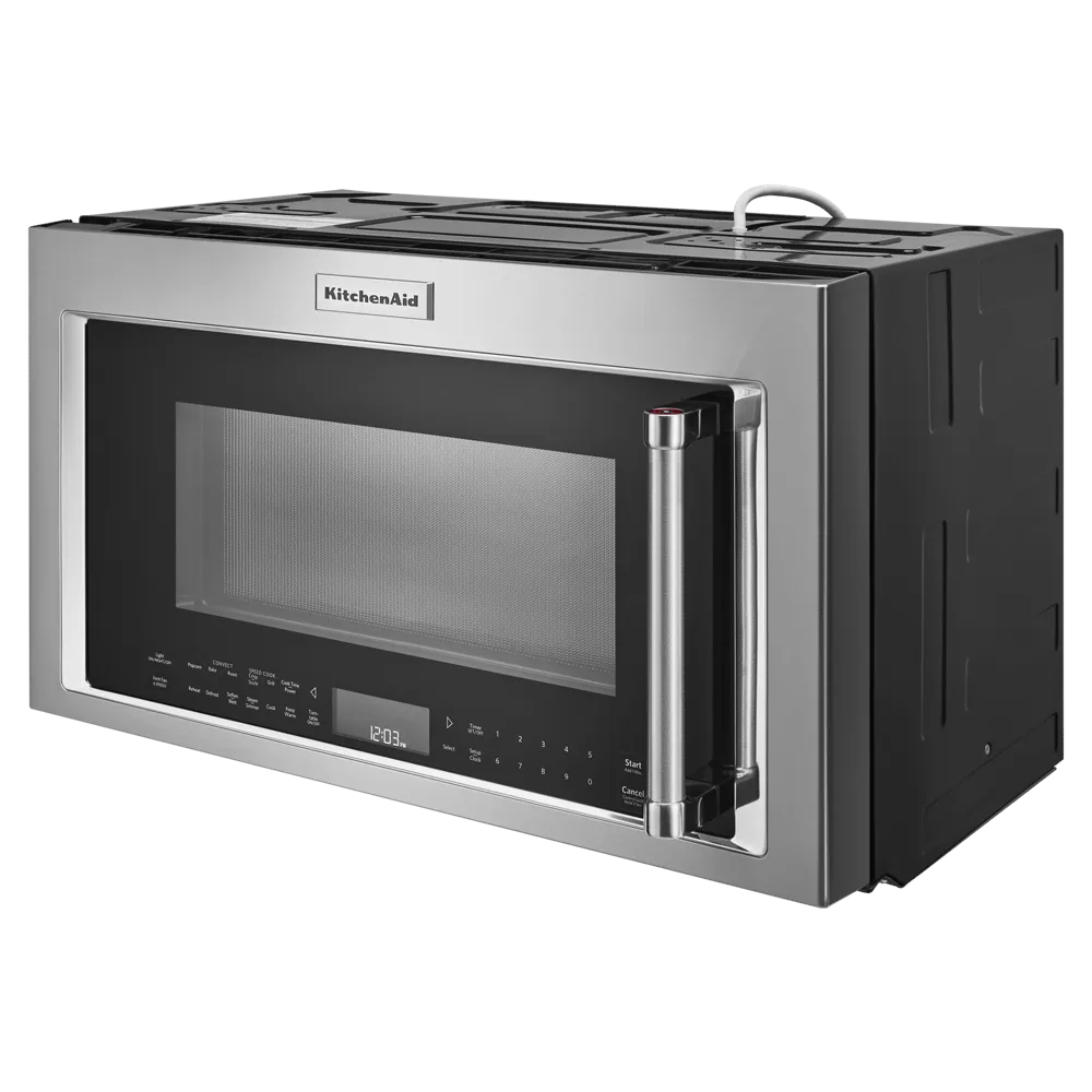 Kitchenaid KMHP519ESS 30" 1200-Watt Microwave Hood Combination with Convection Cooking