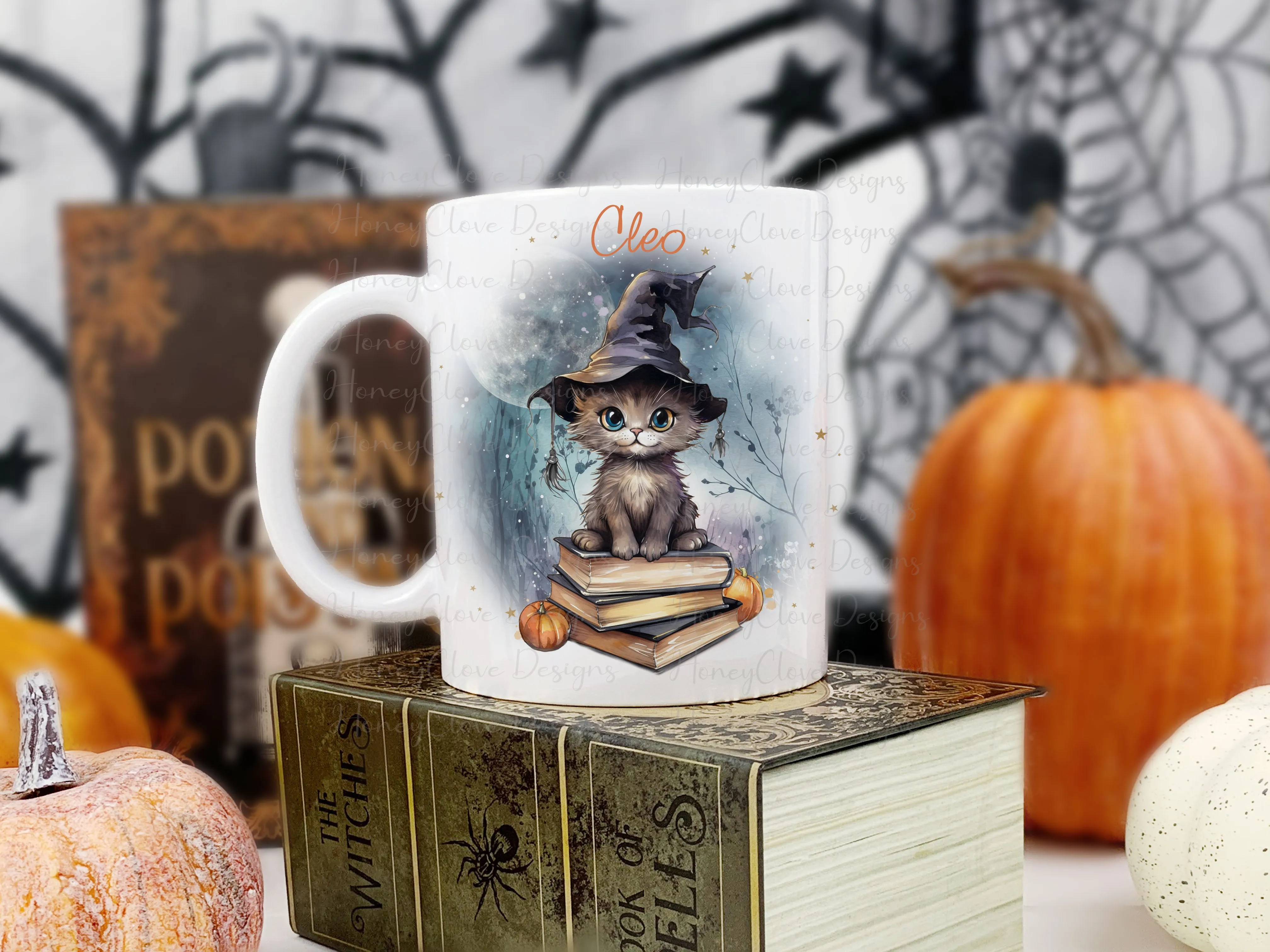 Kitten Witch mug