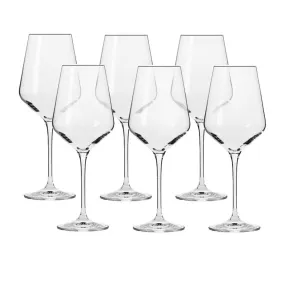 Krosno Avant Garde White Wine Glass 390ml Set of 6