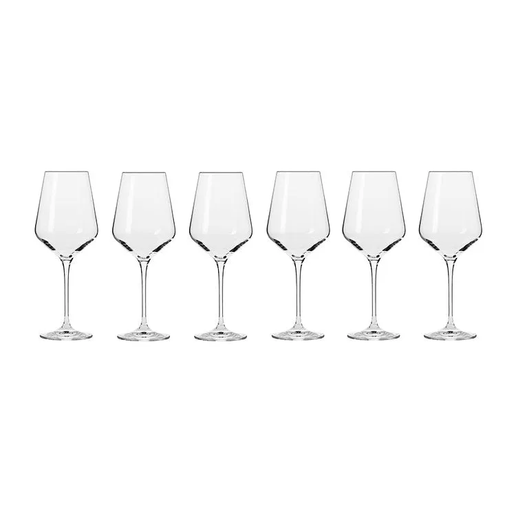 Krosno Avant Garde White Wine Glass 390ml Set of 6