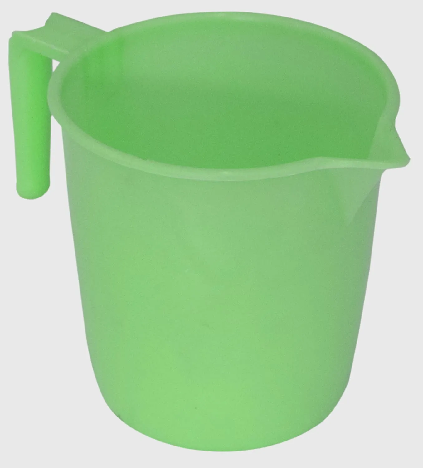 Kuber Industries 3 Pieces Plastic Bucket, Mug & Dustbin Set (Green)