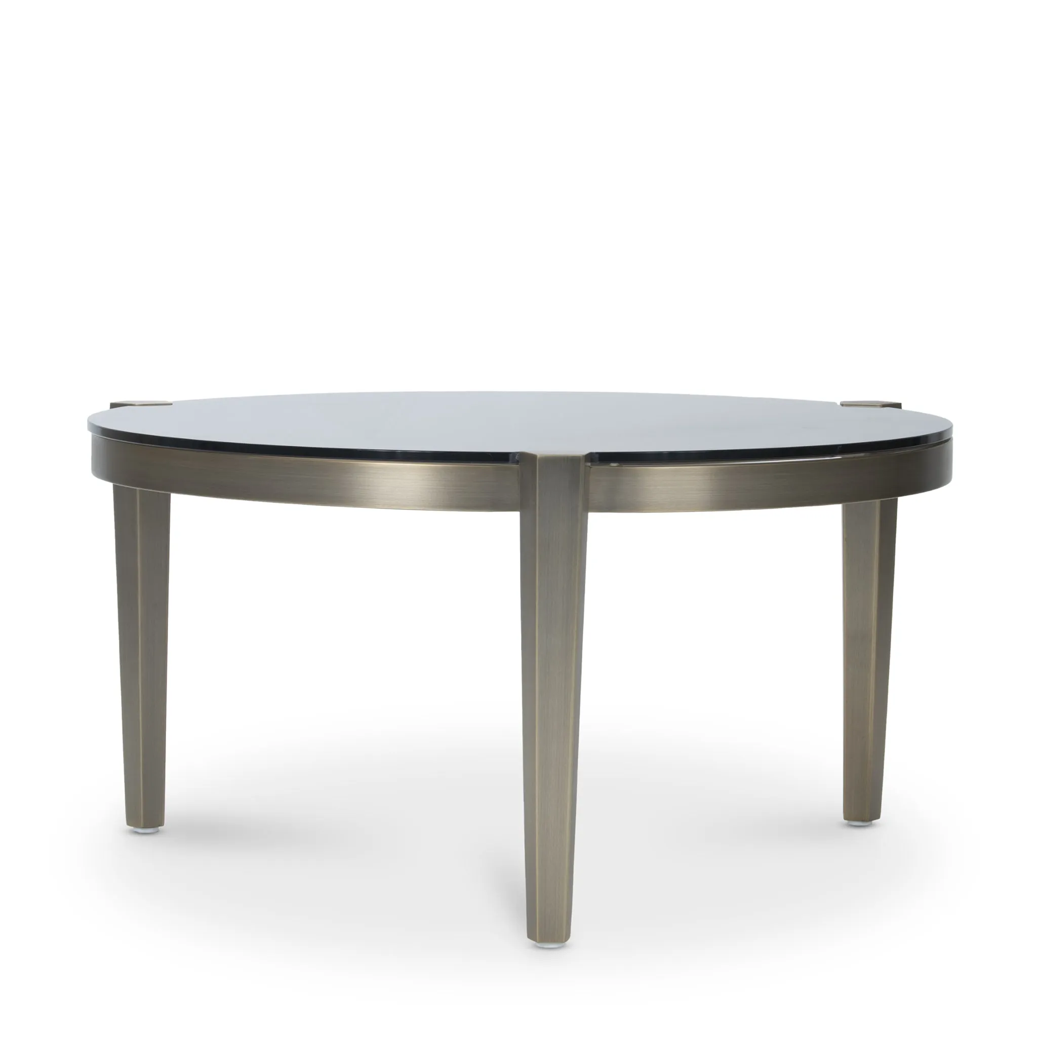 LANCEL COPPER TALL COFFEE TABLE