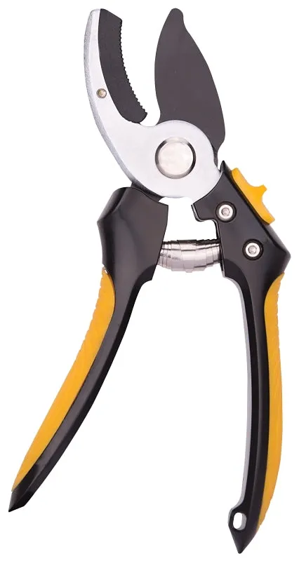 Landscapers Select GP1409 Pruning Shear, 1/2 in Cutting Capacity, Steel Blade, Aluminum Handle, Cushion-Grip Handle :CD: QUANTITY: 1