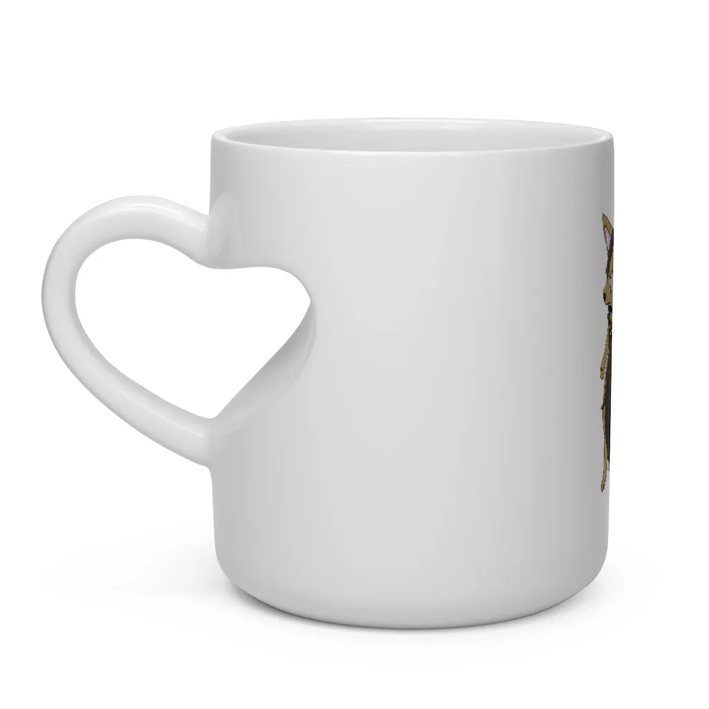 Layboy Heart Shape Mug