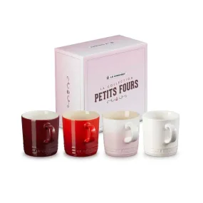 Le Creuset Stoneware La Petits Fours Collection Mugs 350ml (Set of 4)