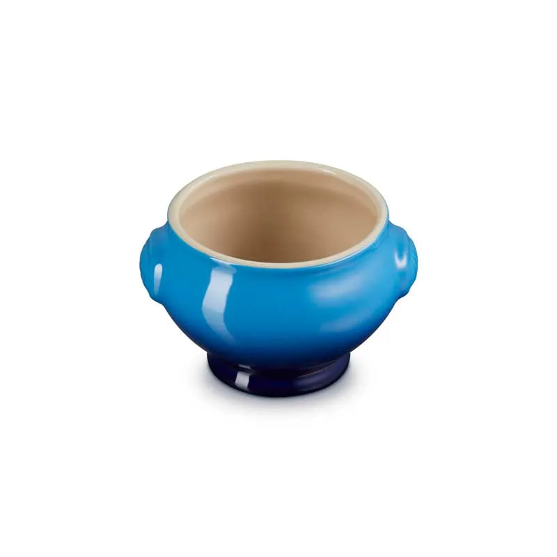 Le Creuset Stoneware Lion Head Soup Bowl 600ml  Azure