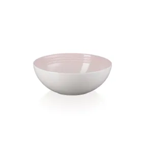 Le Creuset Stoneware Medium Serving Bowl 24cm Shell Pink