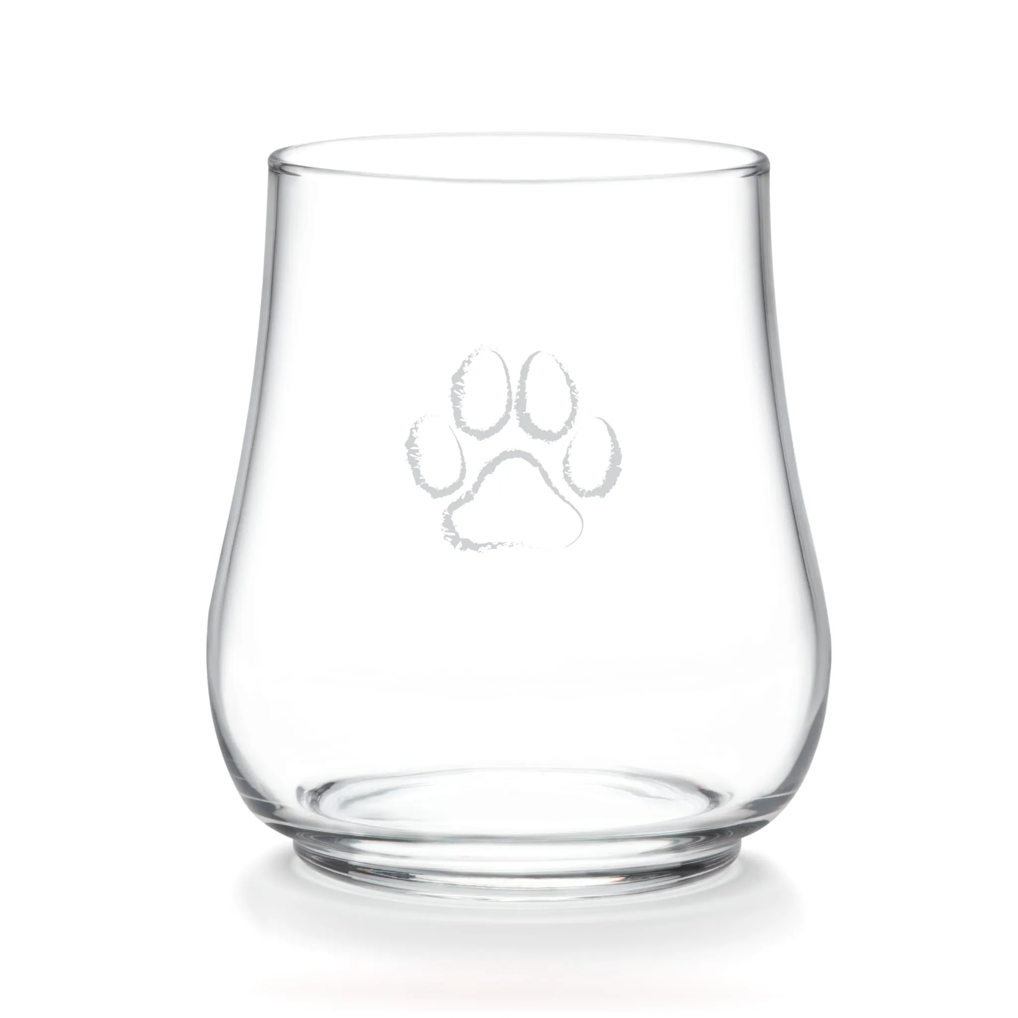 Libbey Modern Pets Posh Paw All Purpose Glasses, 17 ounce, Set of 4