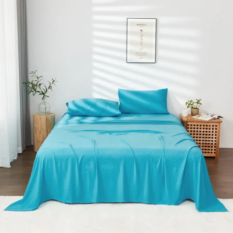 Linenova Pre-Washed Cotton Sheet Set