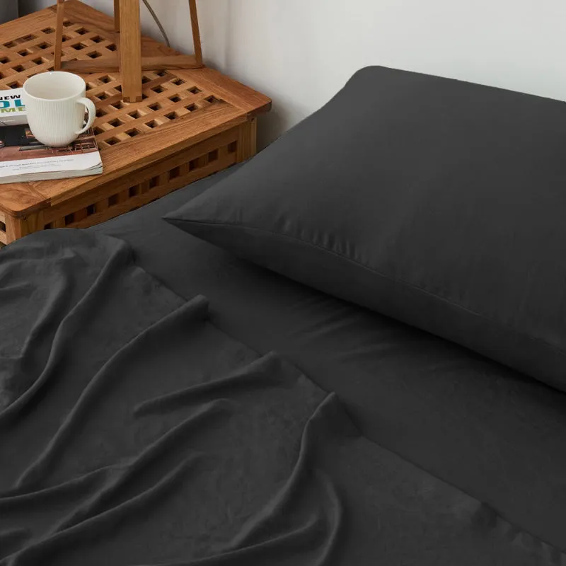 Linenova Pre-Washed Cotton Sheet Set