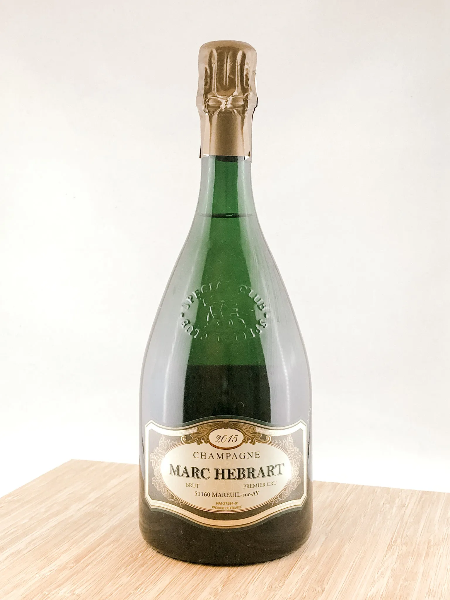 Marc Hébrart 1er Cru Brut Special Club Millésimé Champagne 2015